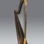 Harpe à colonnes à huit pédales de Sébastien ERARD, Londres, 1ère moitié du XIXème.