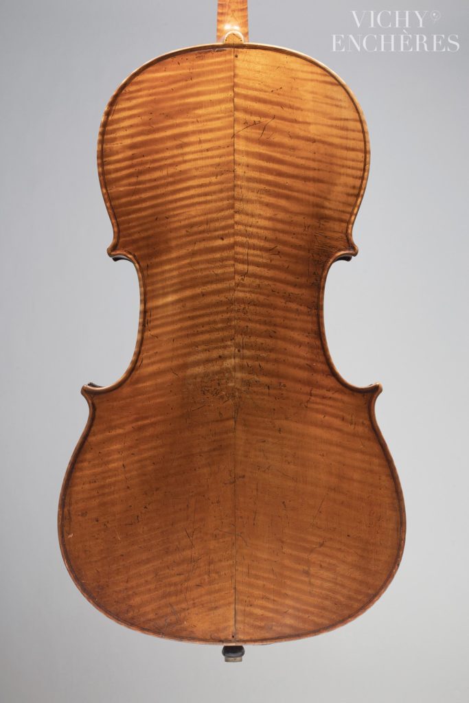 Intéressant violoncelle Français province fait vers 1815-1820