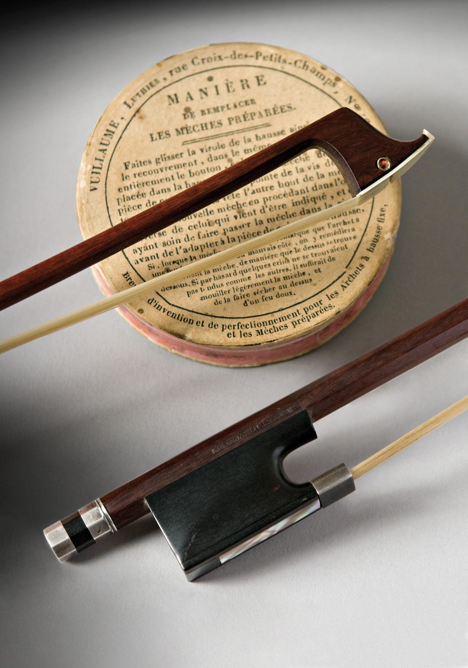 Archet de violon à mèche interchangeable de Jean-Baptiste Vuillaum