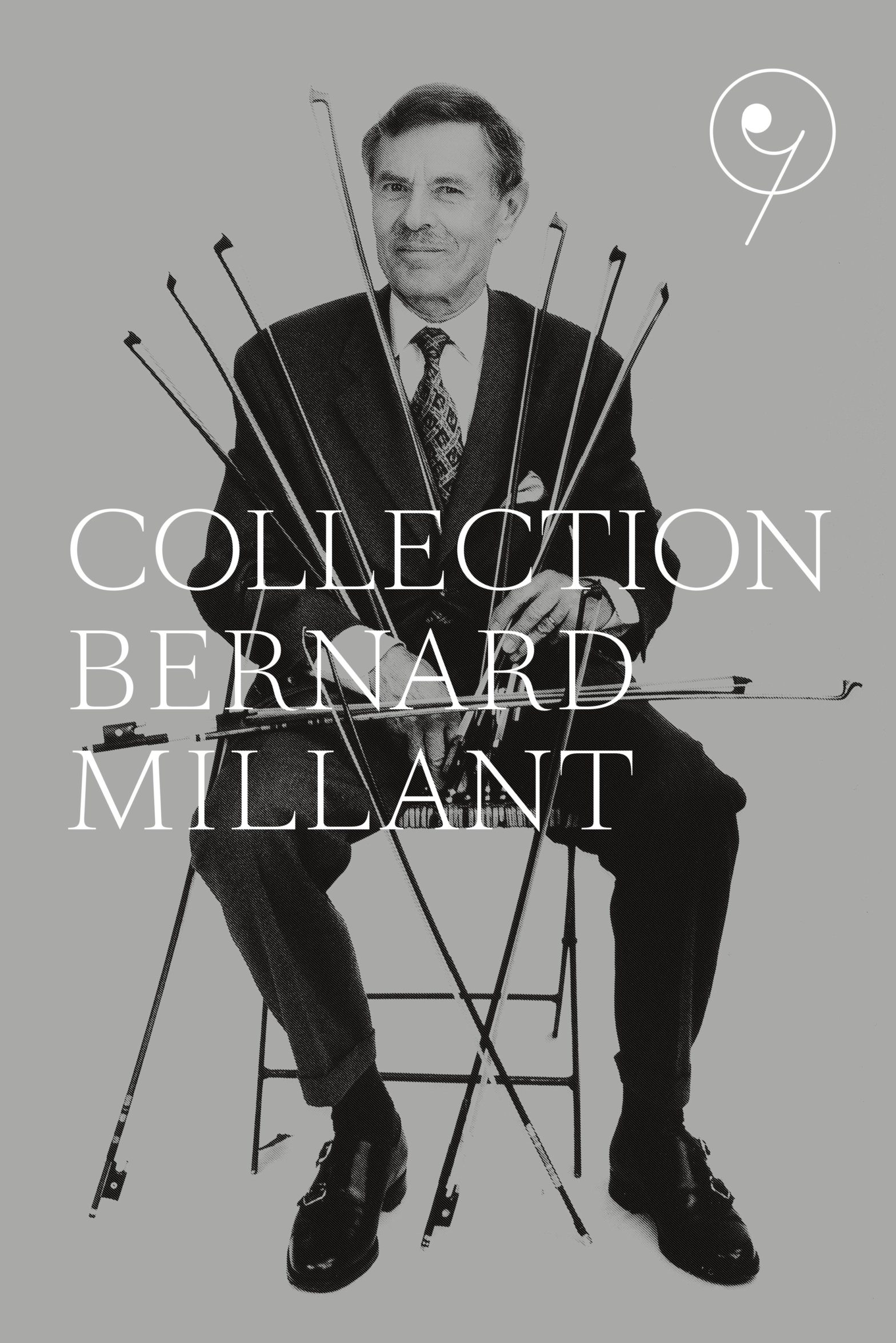 Portrait de Bernard Millant réalisé par Guy Vivien en 2000 à Musicora pour le lancement du livre « L’Archet ».