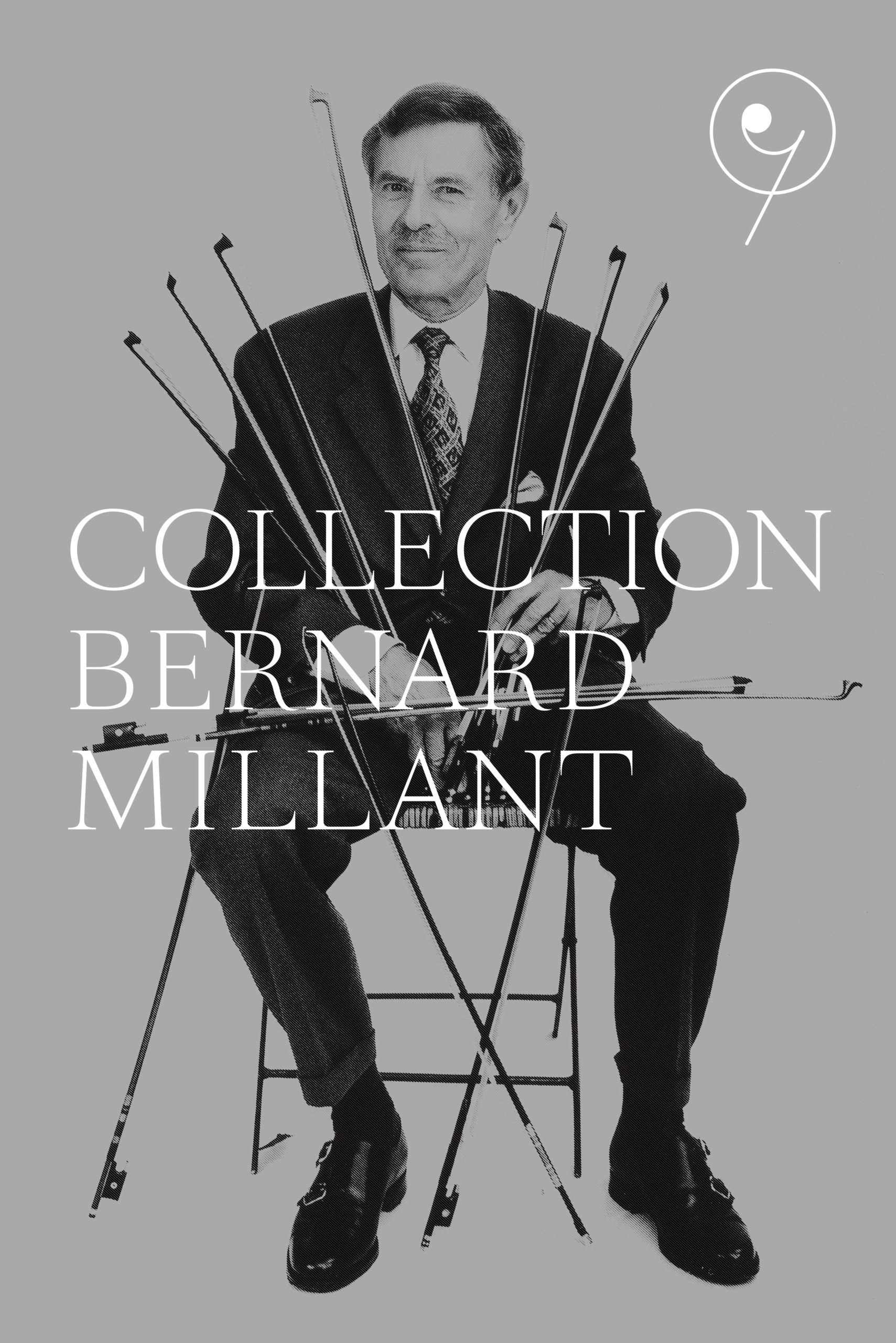 Portrait de Bernard Millant réalisé par Guy Vivien en 2000 à Musicora pour le lancement du livre « L’Archet ».