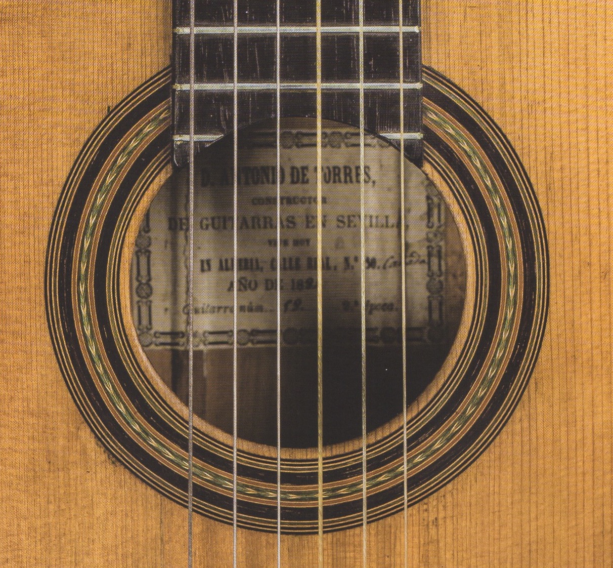 Guitare d'Antonio de Torres, SE58