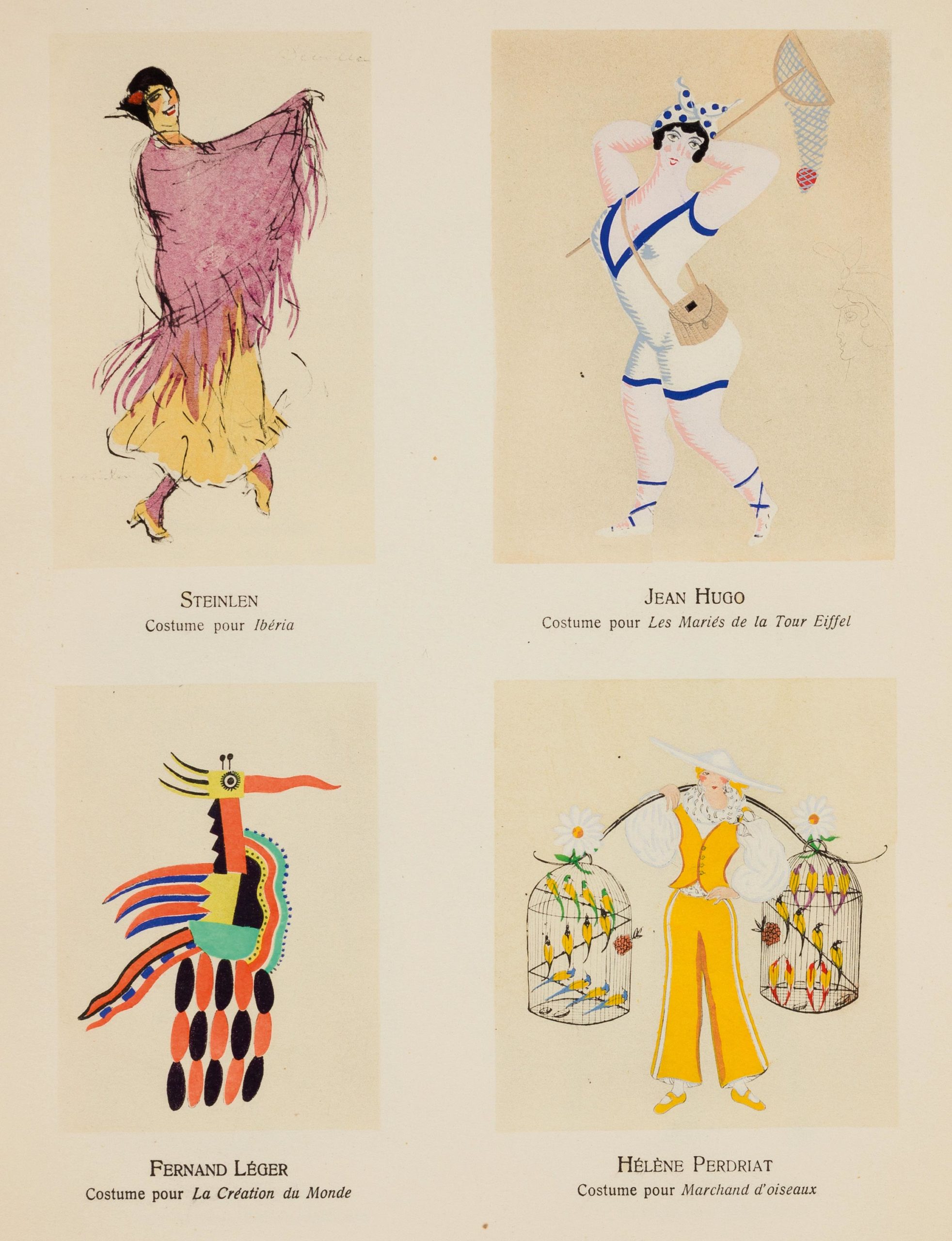 Lot 116 - Costumes divers par Steinlein, Léger, Hugo, Perdriat - Collection Pierre Landau