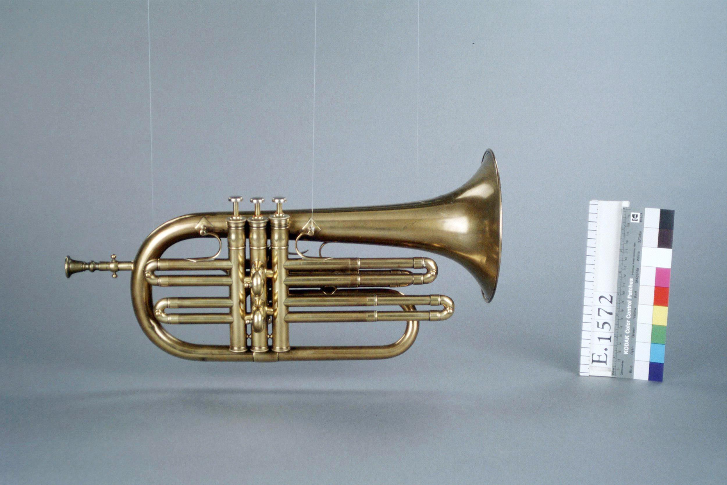 Saxhorn contralto, Arban Bouvet, 1885-1888, Musée de la Musique, © Thierry Ollivier