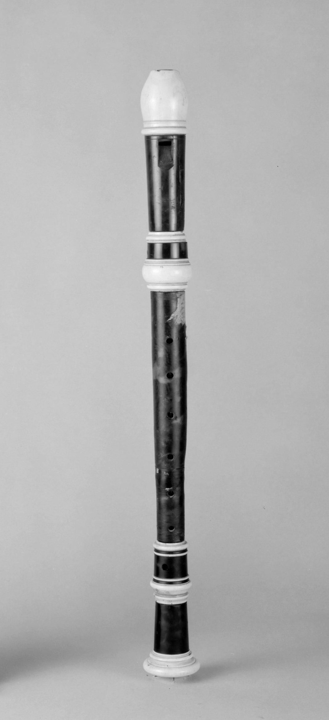 Anonyme allemand, Flûte à bec alto, fin XVIIIème siècle, Musée de la musique, © Jean-Claude Billing