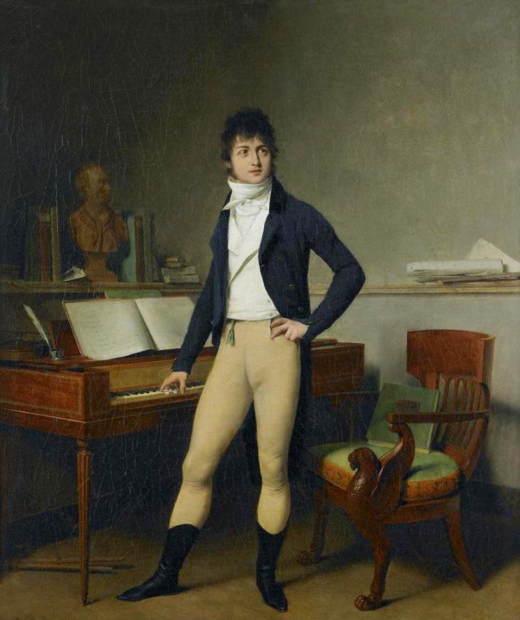 Louis-Léopold Boilly, François-Adrien Boieldieu, vers 1800, Musée des Beaux-Arts de Rouen