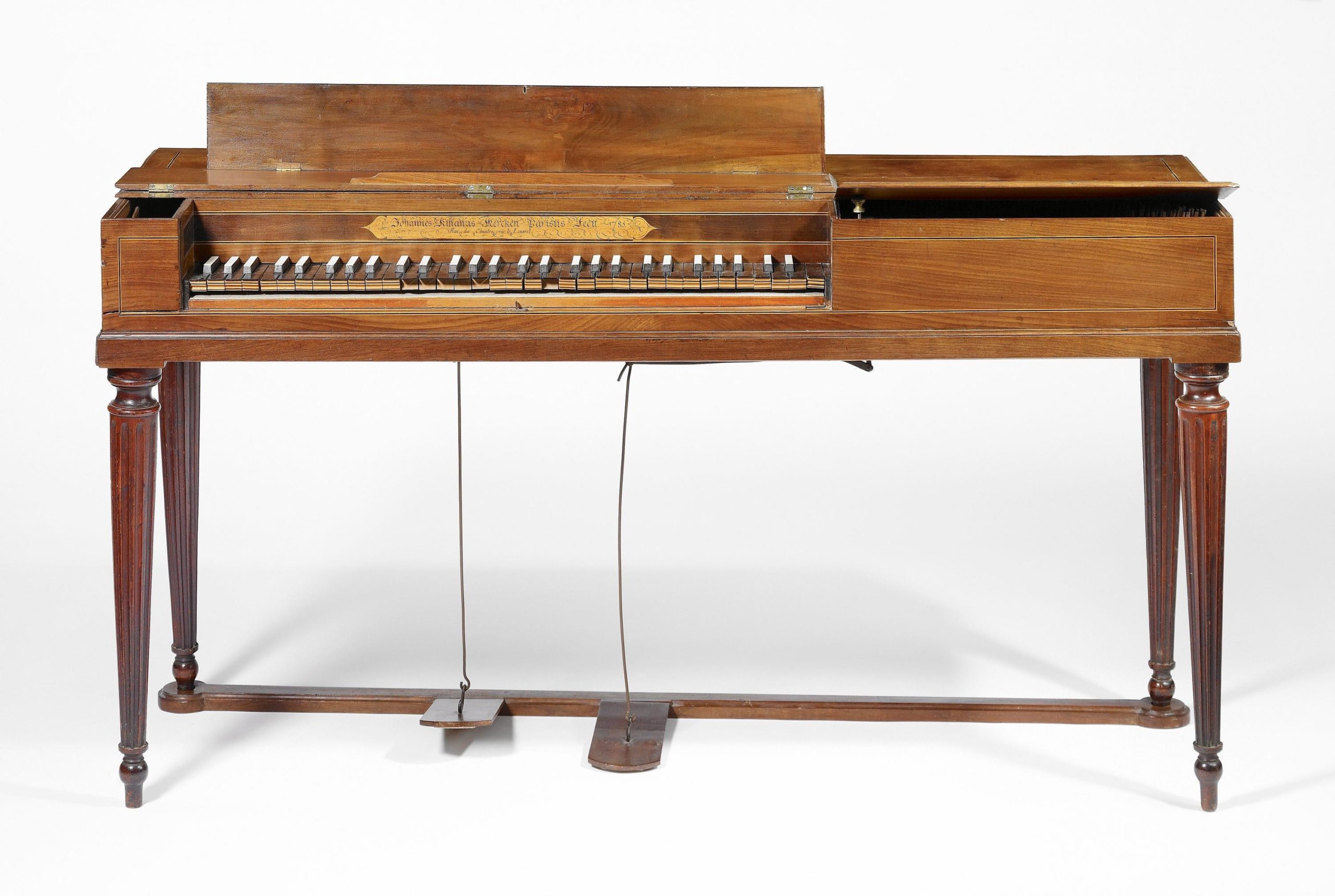 Mercken, pianoforte carrée, Musée de la musique ©Claude Germain