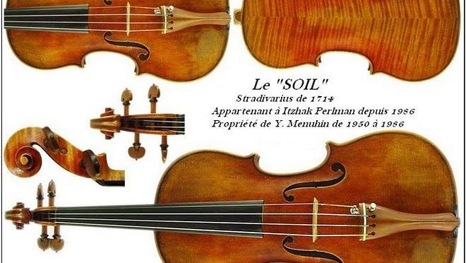 Le Soil, Stradivarius du 1714 appartenant à Itzhak Perlman depuis 1986