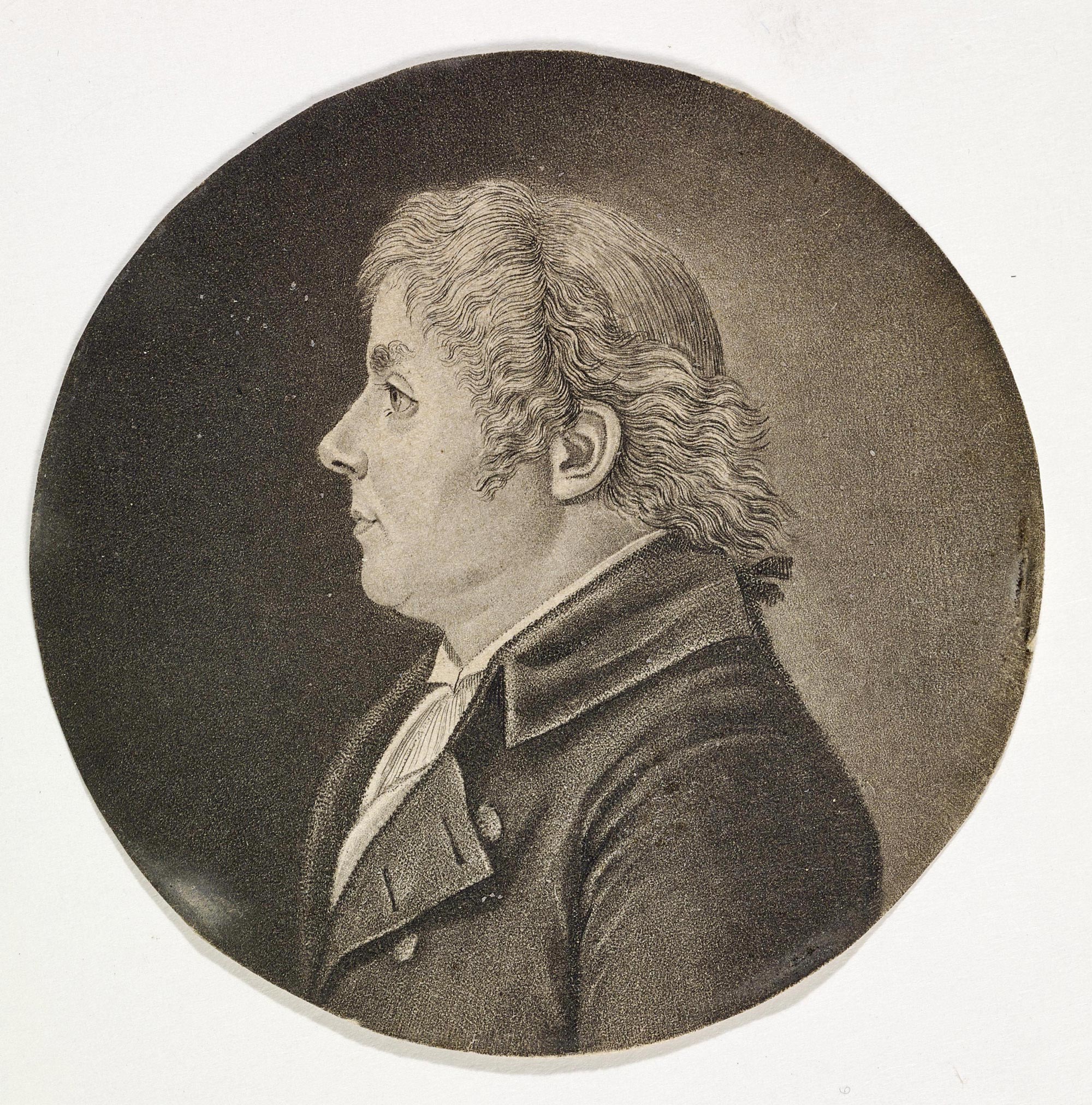 Ecole française, Portrait de Lucien Joseph Raoux, vers 1800, Musée de la Musique, Paris © Claude Germain