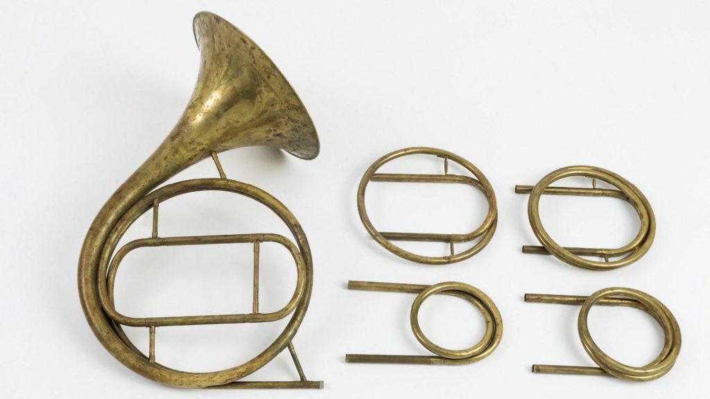 Marcel Auguste Raoux, Cor solo, 1823, The University of Edinburgh, Musical Instruments Collection, Antonia Reeve © The University of Edinburgh