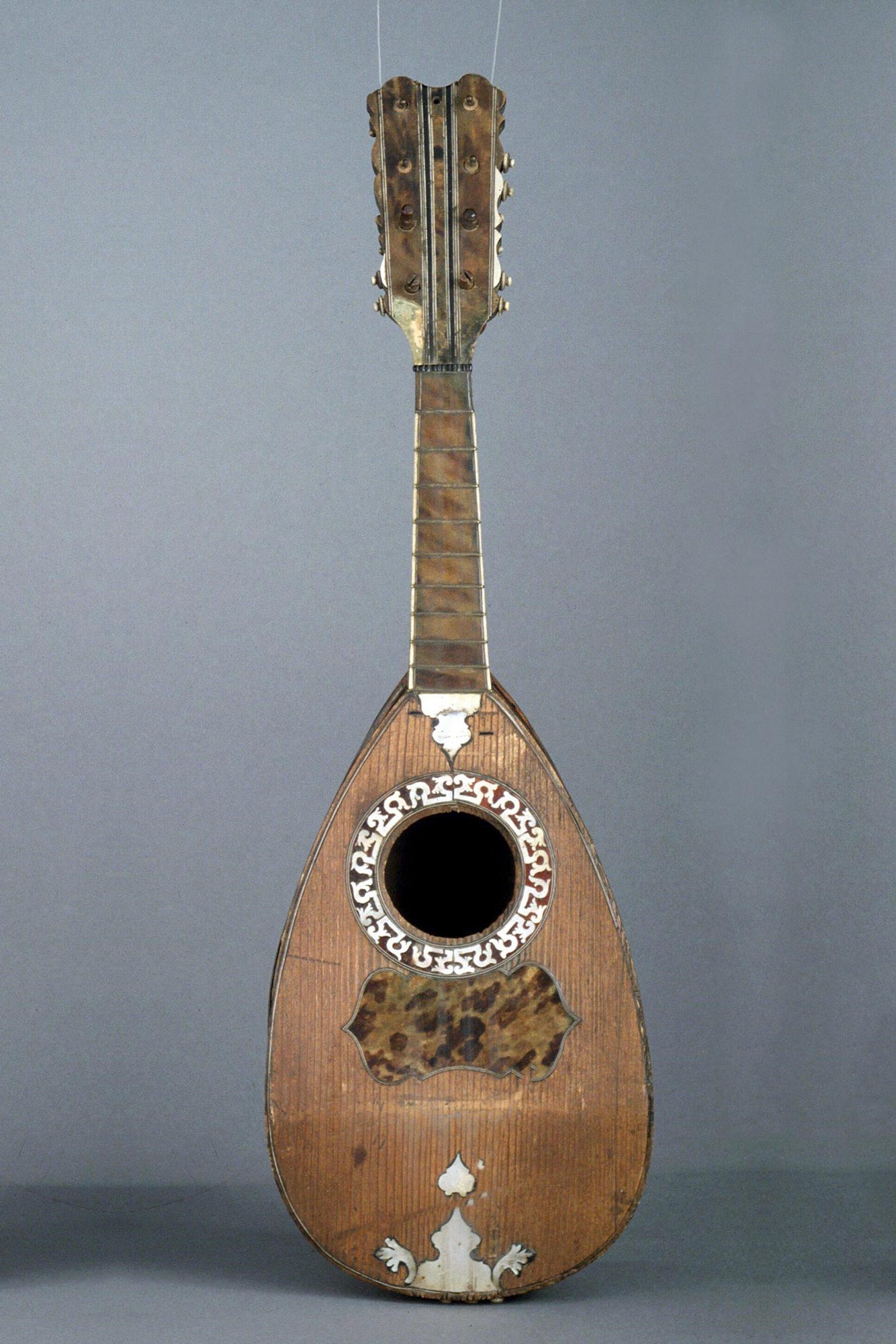 Antonio Vinaccia, mandoline, vers 1770, Musée de la Musique