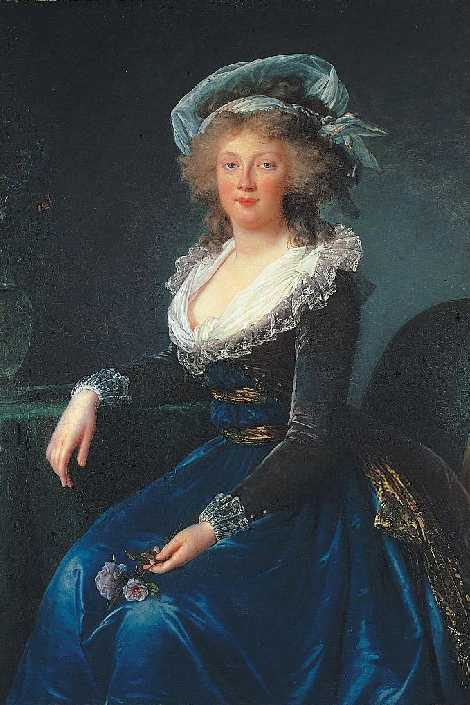 Élisabeth Vigée-Le Brun, Marie-Thérèse de Bourbon-Naples, 1790, Musée Capodimonte