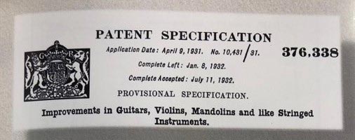 Premier brevet d'invention de Maccaferri, 9 avril 1931, n°10.431