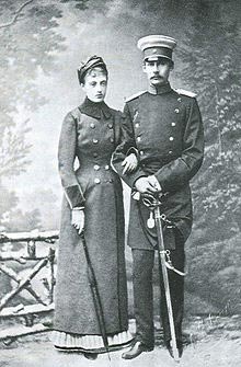 La grande duchesse Anastasia et Frédéric-Francois III de Mecklembourg-schwerin