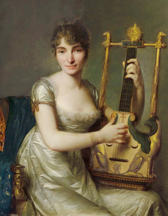 Antoine Vestier, Portrait de Madame Larmoyer, 1804, collection particulière