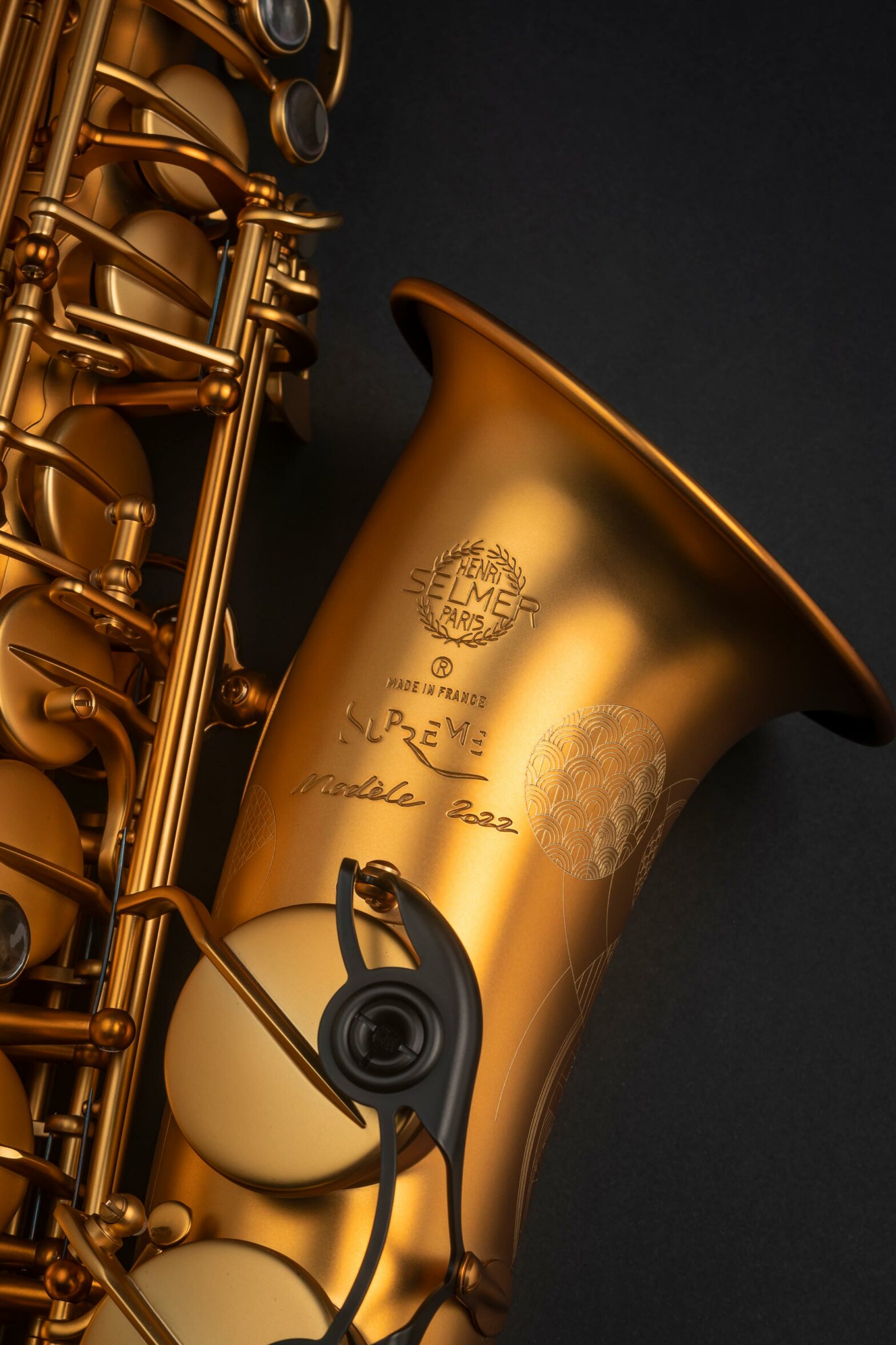 Saxophone alto SELMER Suprème modèle 22 n°1 Instrument mis en vente par Vichy Enchères le 6 mai 2023 © Selmer