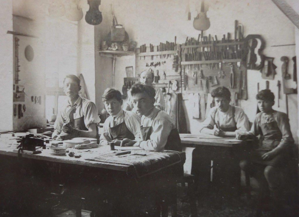Atelier de Dieudonné, vers1926, Fonds d’archives P. Claudot