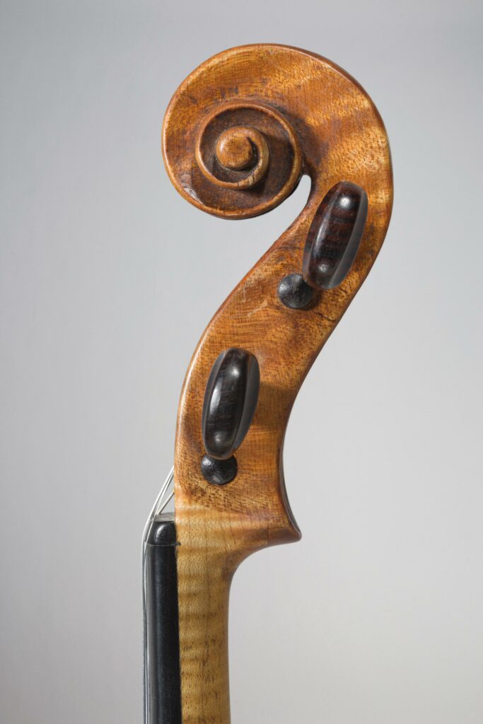 Violon de Joannes Florenus GUIDANTUS Instrument mis en vente par Vichy Enchères le 1 juin 2023 © C. Darbelet