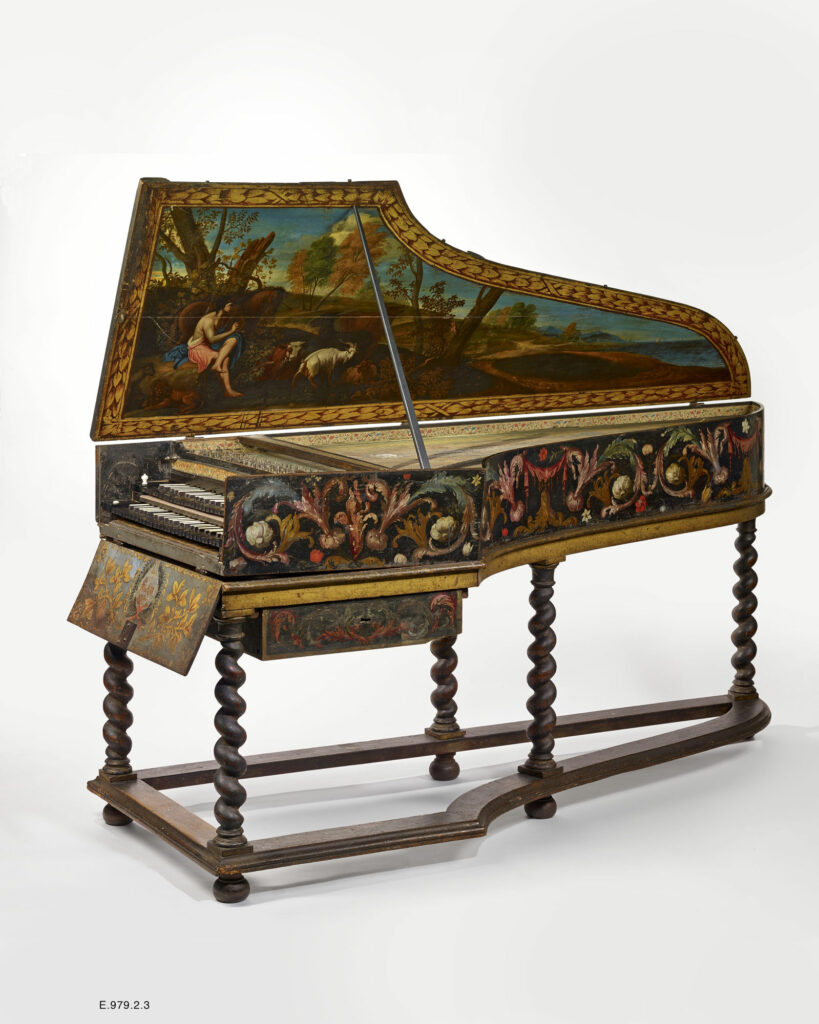 Gilbert Desruisseaux, clavecin, 1678-79, Musée de la Musique, Paris