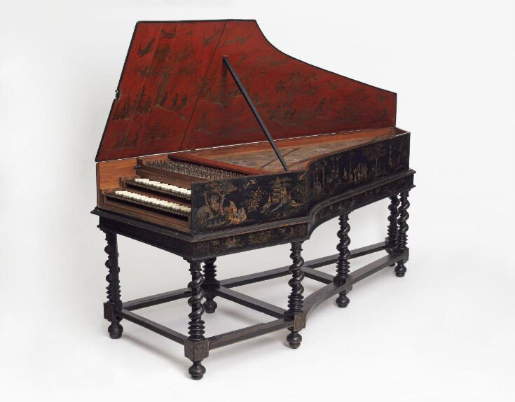 Jean-Antoine Vaudry, clavecin, 1681, Victoria and Albert Museum, Londres