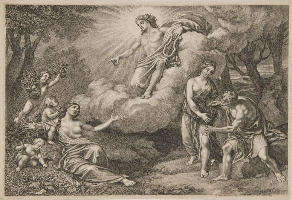 Platte-Montagne, Apollon à la lyre sur une nuée, 1675-1699, Musée des Beaux-Arts, Orléans