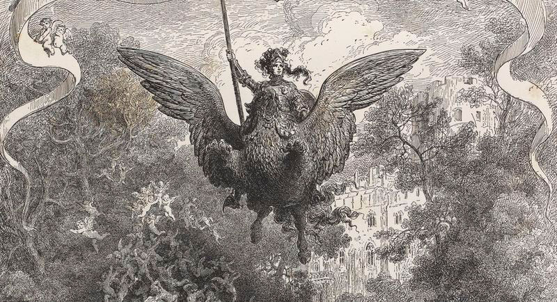 Gustave Doré, Roland furieux, poème héroïque, 1879