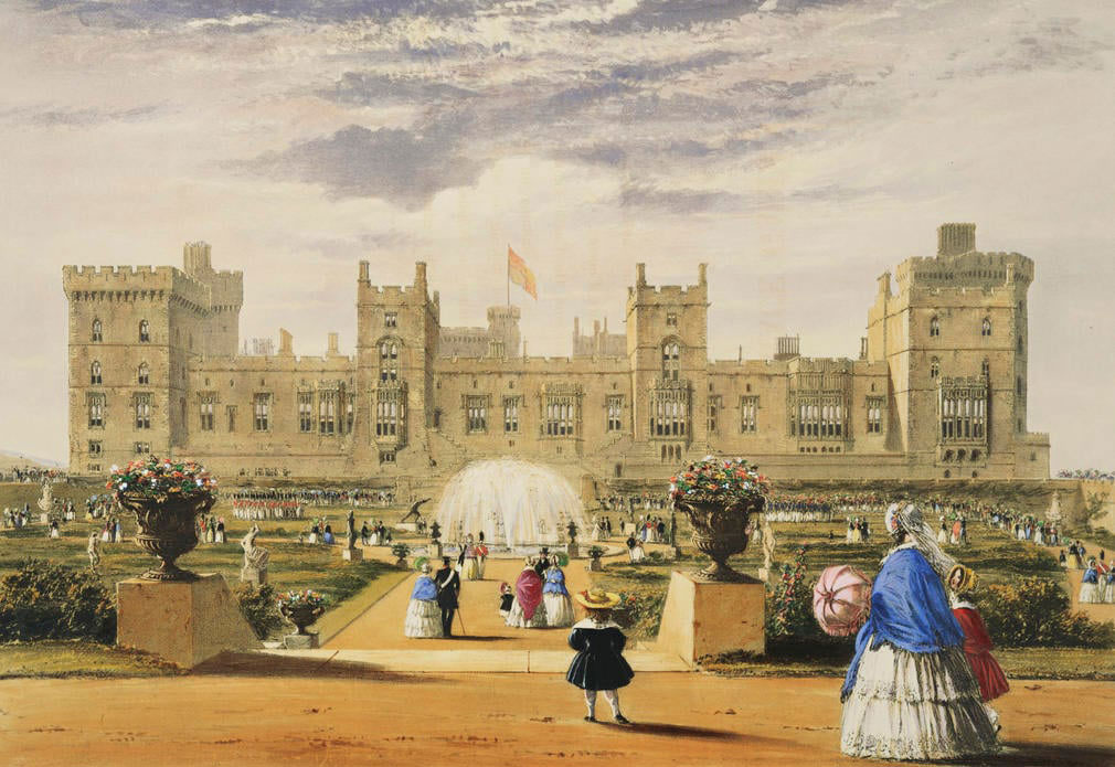 Joseph Nash, Château de Windsor, 1848
