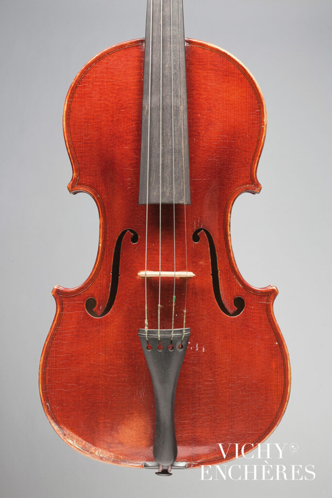 Violon d'Annibale Fagnola Collection Bernard Millant Instrument mis en vente par Vichy Enchères le 5 décembre 2018 © C. Darbelet