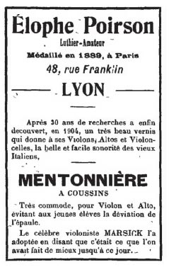 Annuaire des artistes et de l'enseignement dramatique et musical, facture instrumentale, 1905, BnF