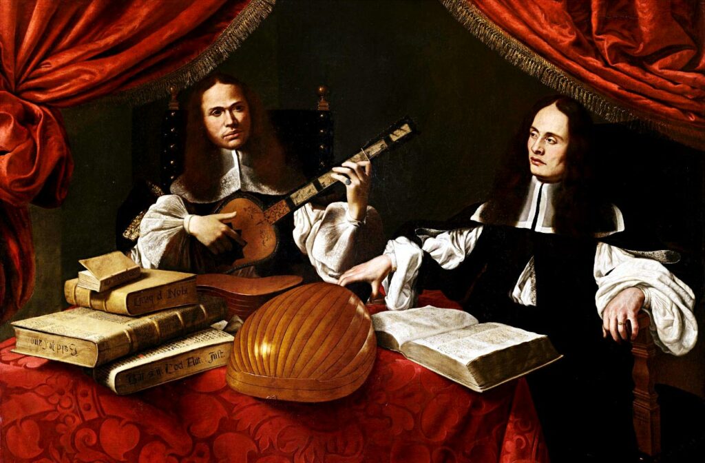 Evaristo Baschenis, Académie de musique d'Evaristo Baschenis et Ottavio Agliardi, v.1665-1670, collection privée