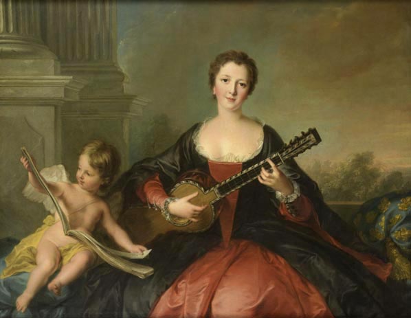 Jean-Marc NATTIER (Paris 1685 – 1766), Mademoiselle de Beaujolais
