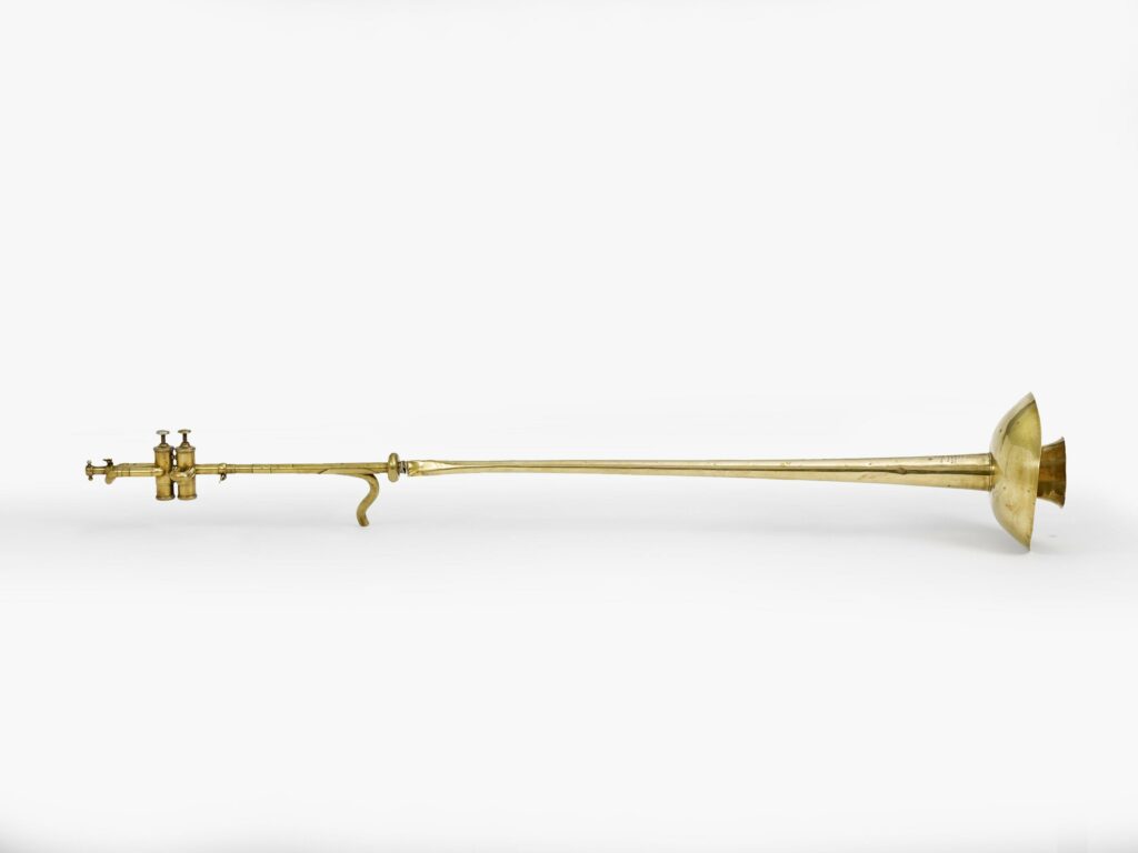 Adolphe Sax, Trompette d'Aïda, n°40, 1880, Musée de la Musique, Paris, crédits Claude Germain