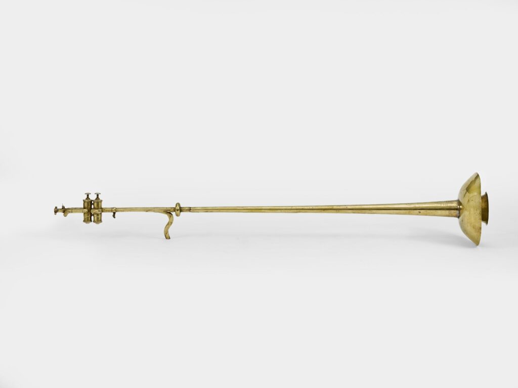 Adolphe Sax, Trompette d'Aïda, n°407, 1880, E.967.3.4, Musée de la Musique, Paris, crédits Claude Germain