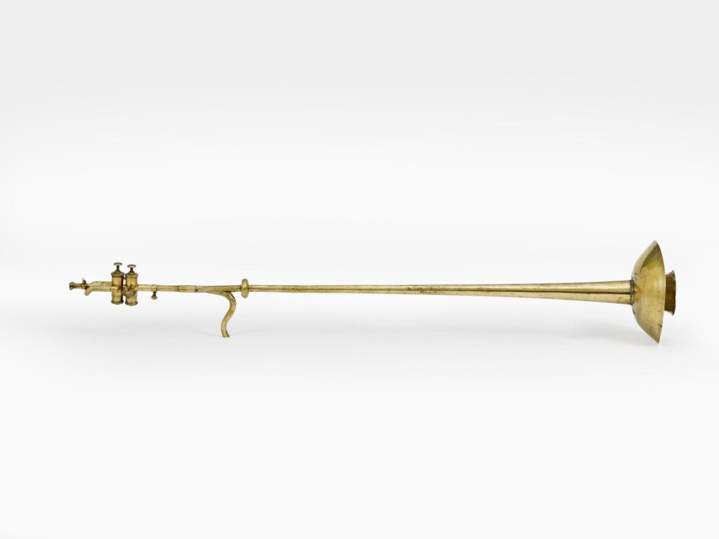 Adolphe Sax, Trompette d'Aïda, n°407, 1880, E.974.11.1, Musée de la Musique, Paris, crédits Claude Germain