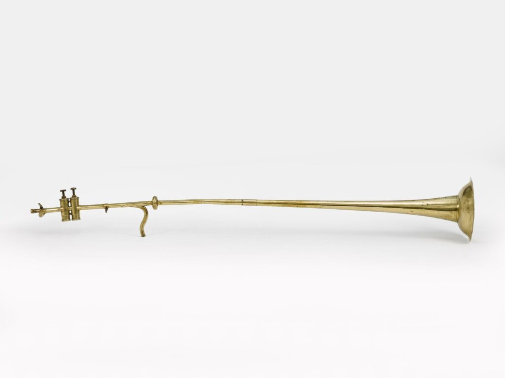 Adolphe Sax, Trompette d'Aïda, n°40675, 1880, Musée de la Musique, Paris, crédits Claude Germain