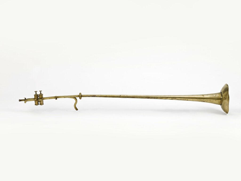Adolphe Sax, Trompette d'Aïda, n°40678, 1880, Musée de la Musique, Paris, crédits Claude Germain