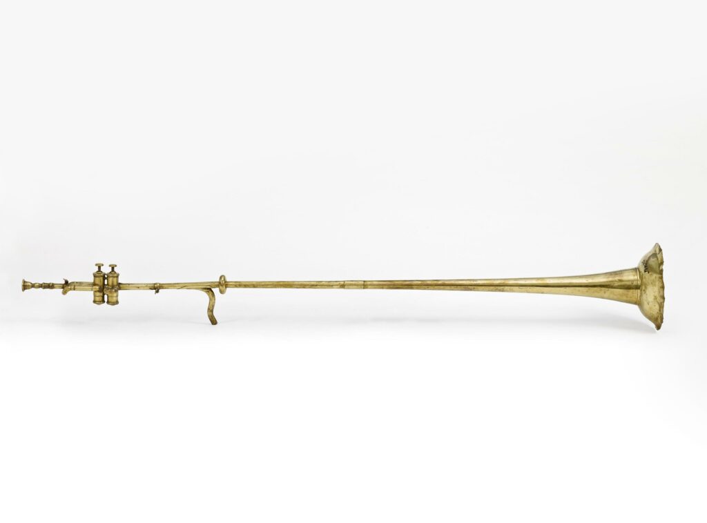 Adolphe Sax, Trompette d'Aïda, n°40679, 1880, Musée de la Musique, Paris, crédits Claude Germain