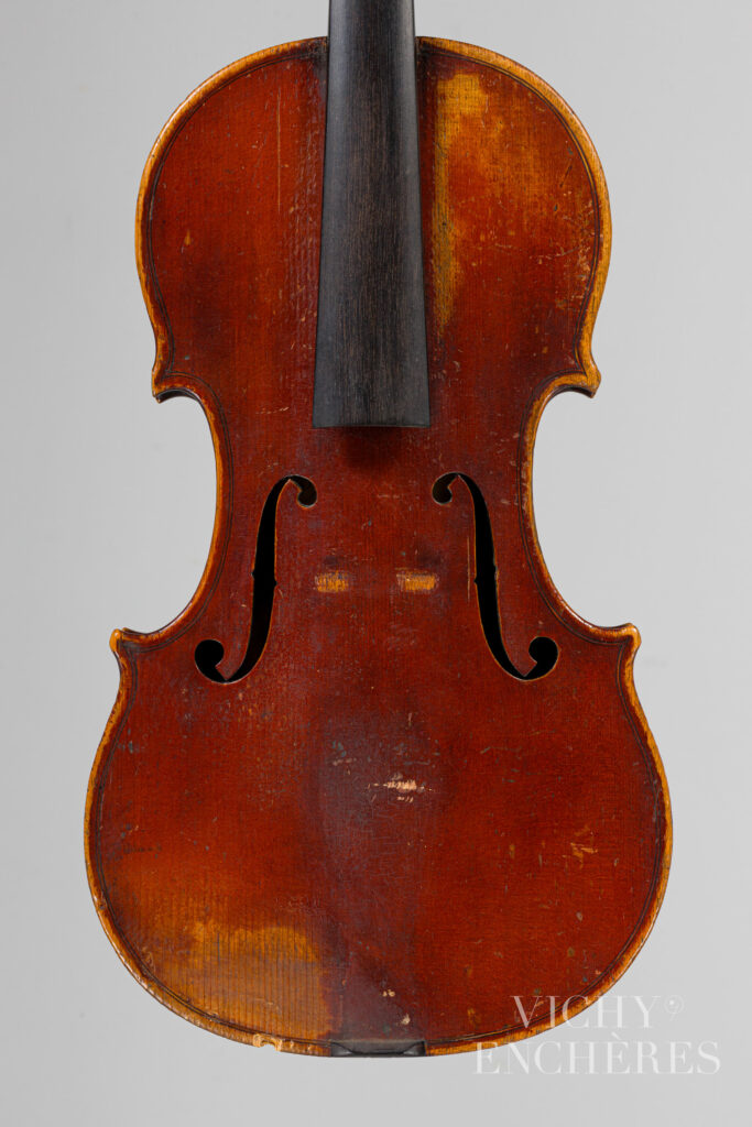 Violon de Jean François ALDRIC Instrument mis en vente par Vichy Enchères le 5 décembre 2024 © C. Darbelet