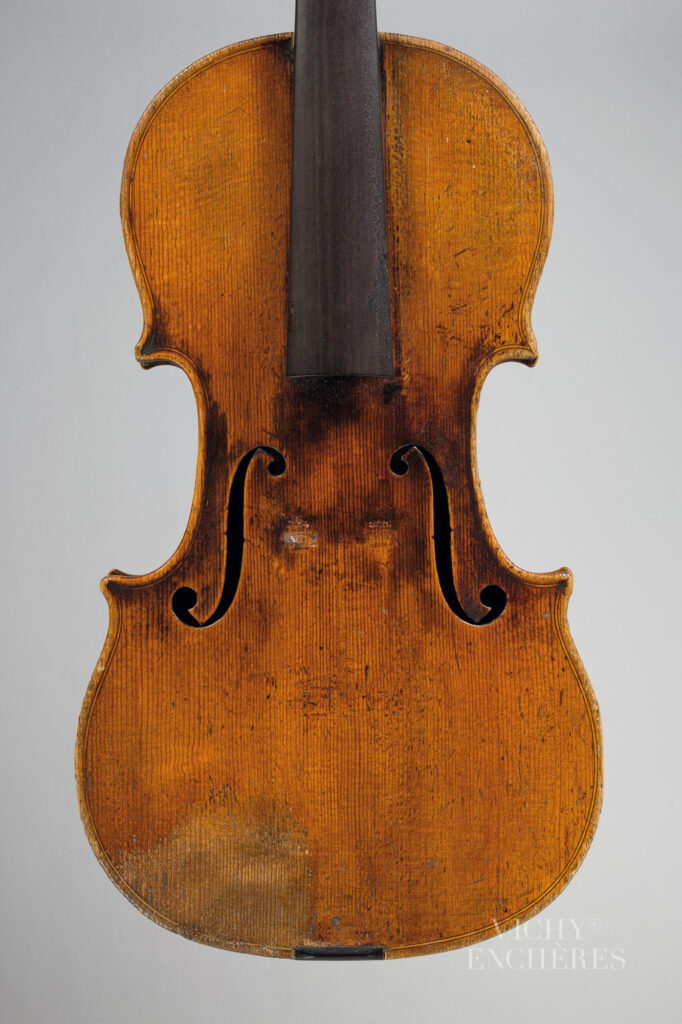 Violon de Charles JACQUOT Instrument mis en vente par Vichy Enchères le 5 juin 2025 © C. Darbelet