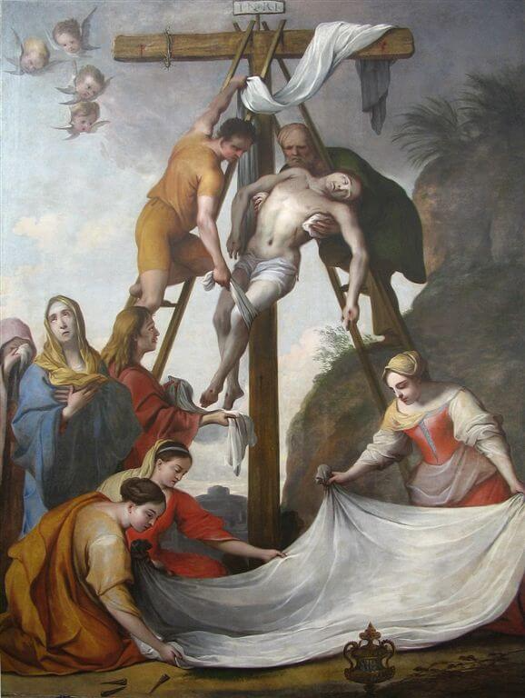 Lubin Baugin, Descente de Croix, Cathédrale de Luçon.
