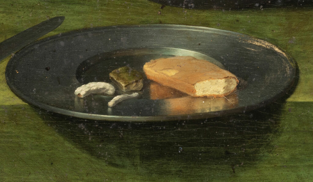 Nature morte aux financiers, de Lubin Baugin -vers-1630- détails -Vichy-Enchères