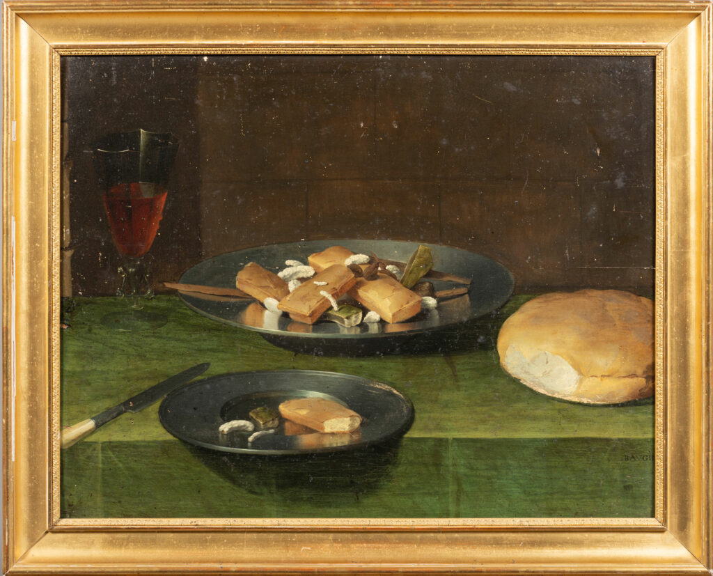 Nature morte aux financiers, de Lubin Baugin -vers-1630- Vichy-Enchères