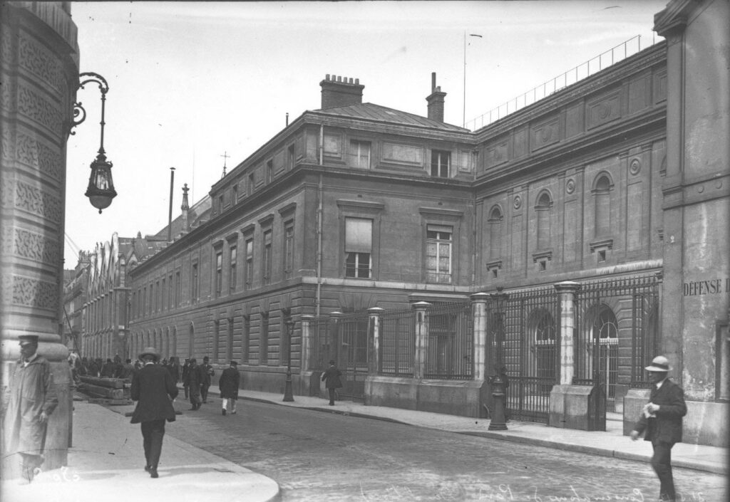 Conservatoire de Paris en 1912.