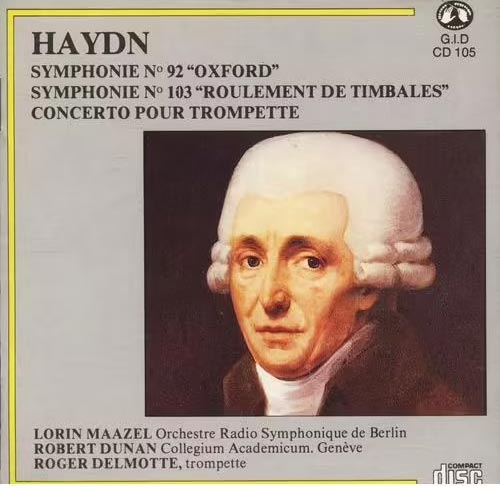 Roger Delmotte a enregistré un concerto pour trompette de Haydn.