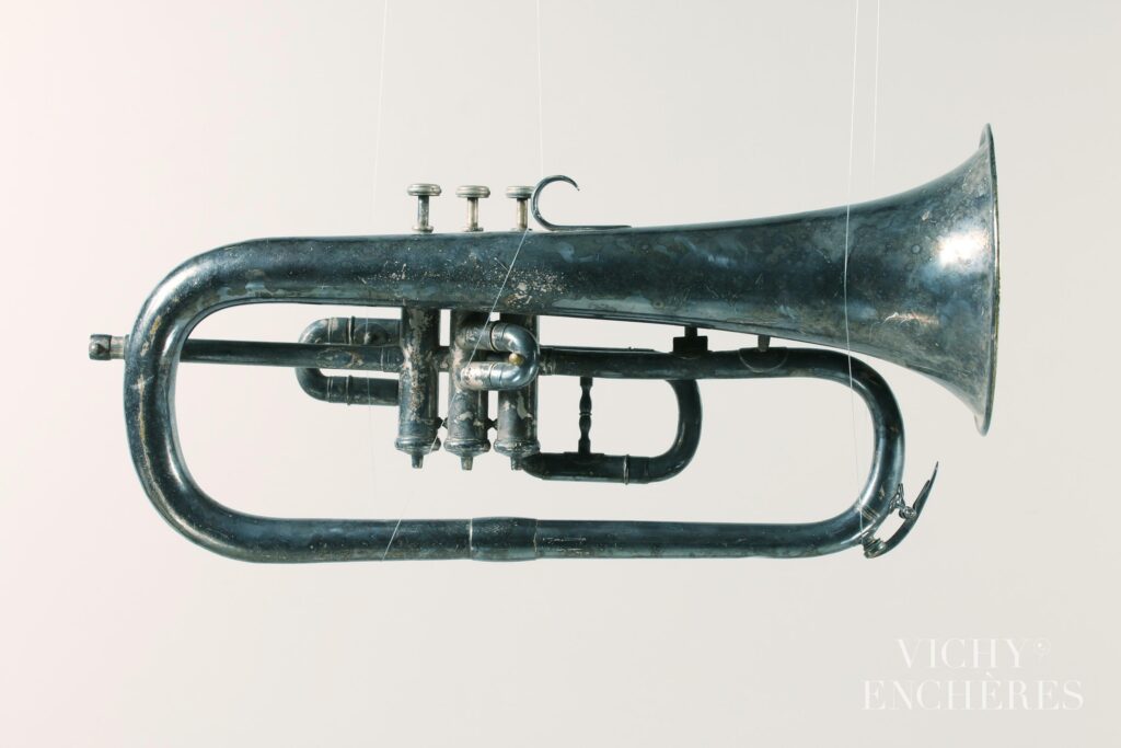 Bugle à trois pistons faite vers 1900.