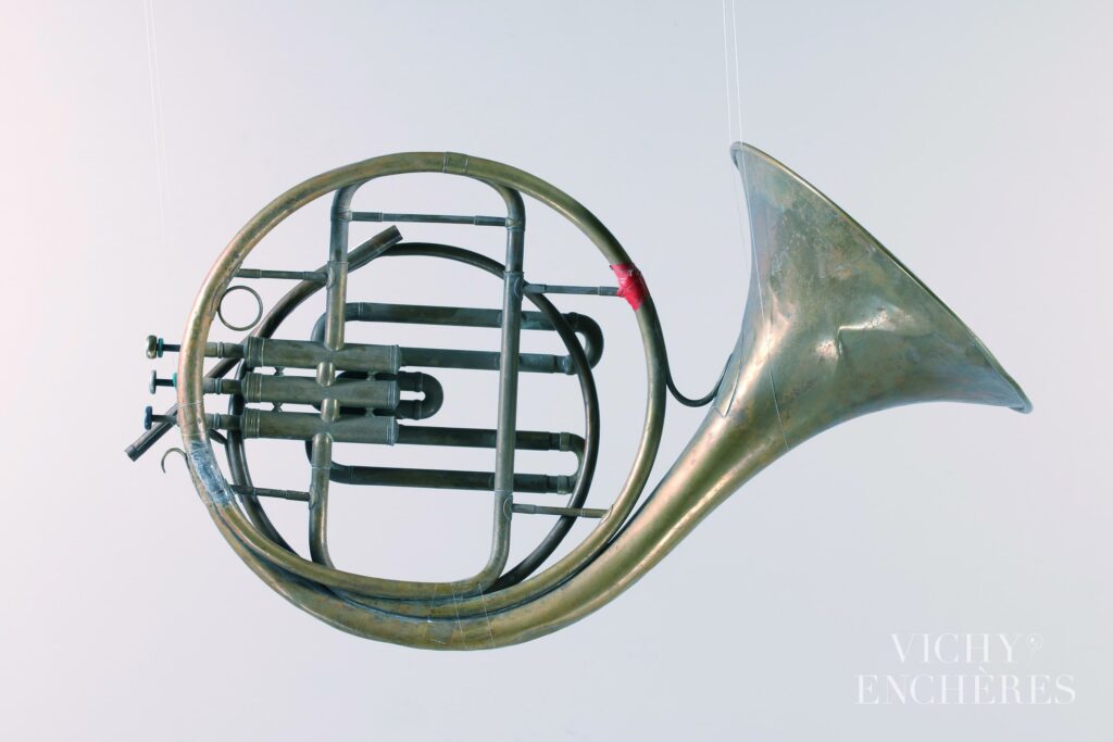 Cor d'harmonie à trois pistons Perinet faite vers 1900.