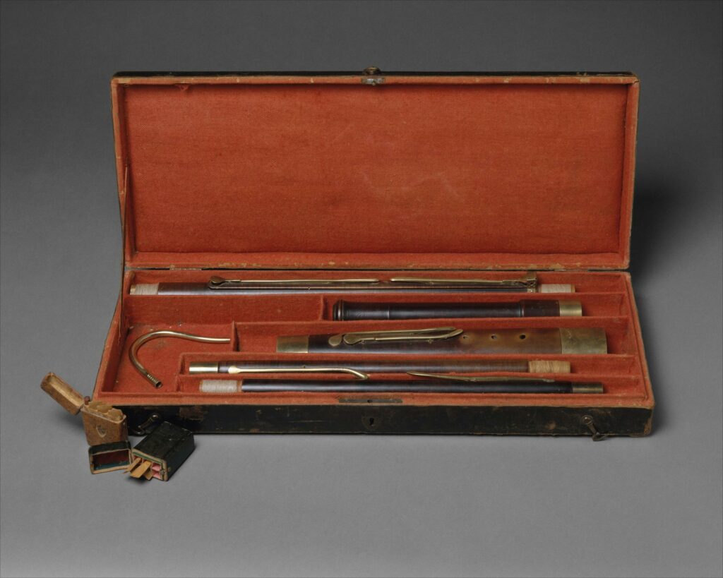 Basson de Dominique Antony Porthaux - 1790-1800 - Metropolitan Museum de New-York.