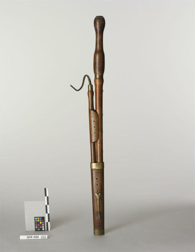 Basson de Johann Wolfgang Königsberger -vers 1740 - Germanisches Museum, Nuremberg.