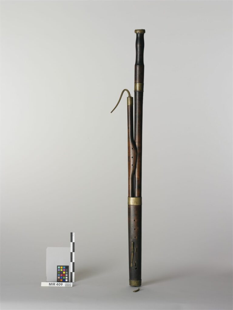 Basson de Johann August Crone - vers 1770 - Germanisches Museum, Nuremberg.