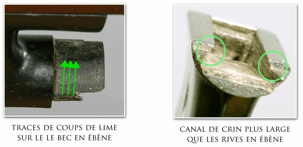 Détail de hausse.